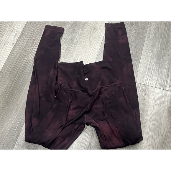Lululemon Women's Align High-Rise 28” Diamond Dye Pant Size 4 - Picture 2 of 5